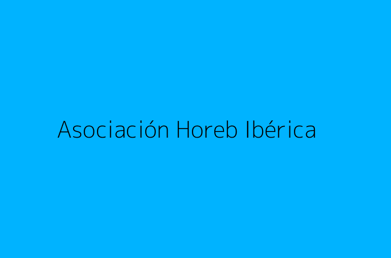 Asociación Horeb Ibérica